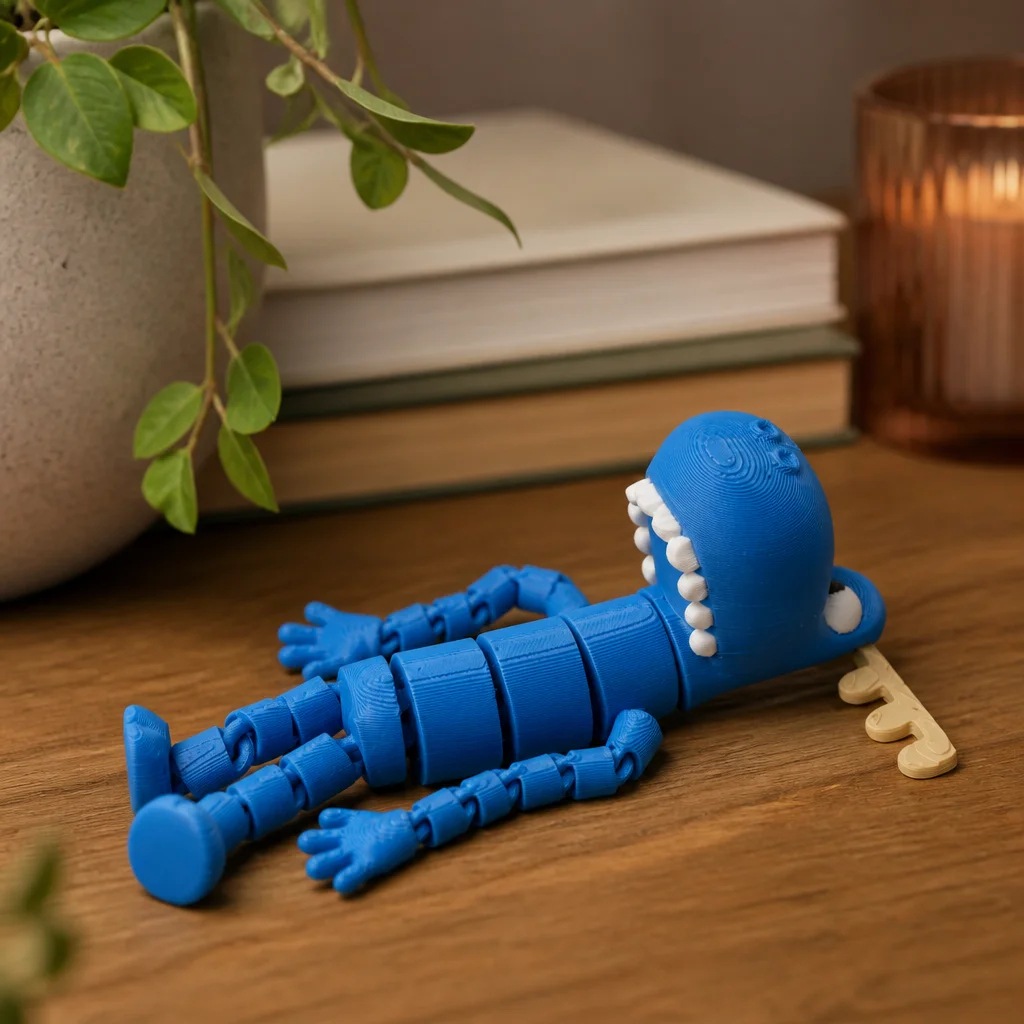 Happy Tree Friends Inspired Elk Flexi Toy 3d model