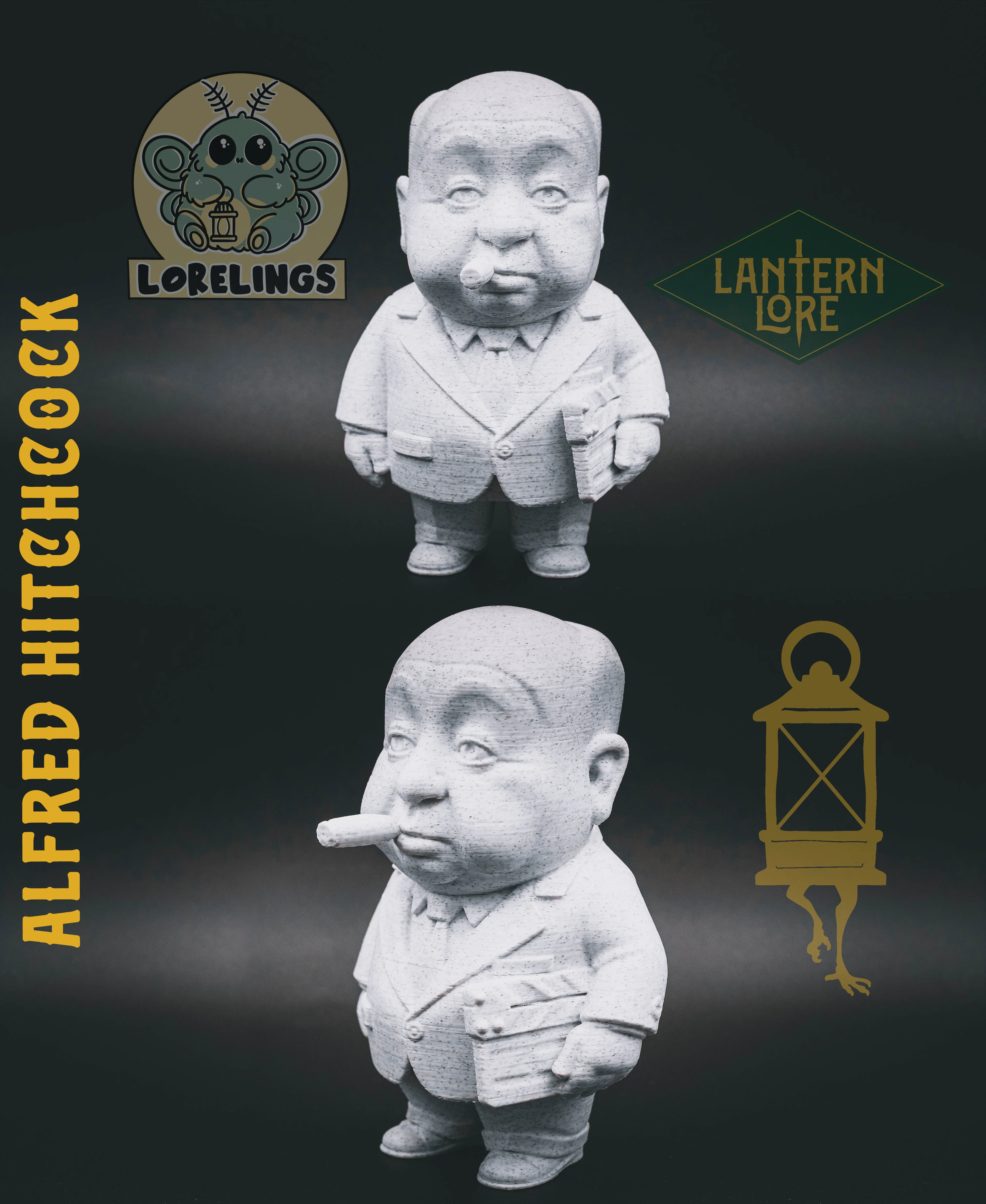 Lorelings - Alfred Hitchcock (Pre Supported) 3d model
