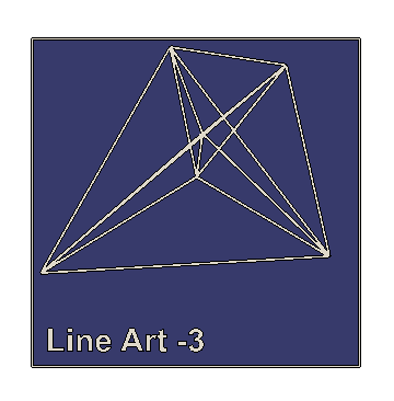 line art -3 .stl 3d model
