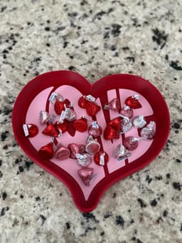 Love Heart Tray 3d model