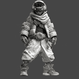 Sable - Overclock 3d model