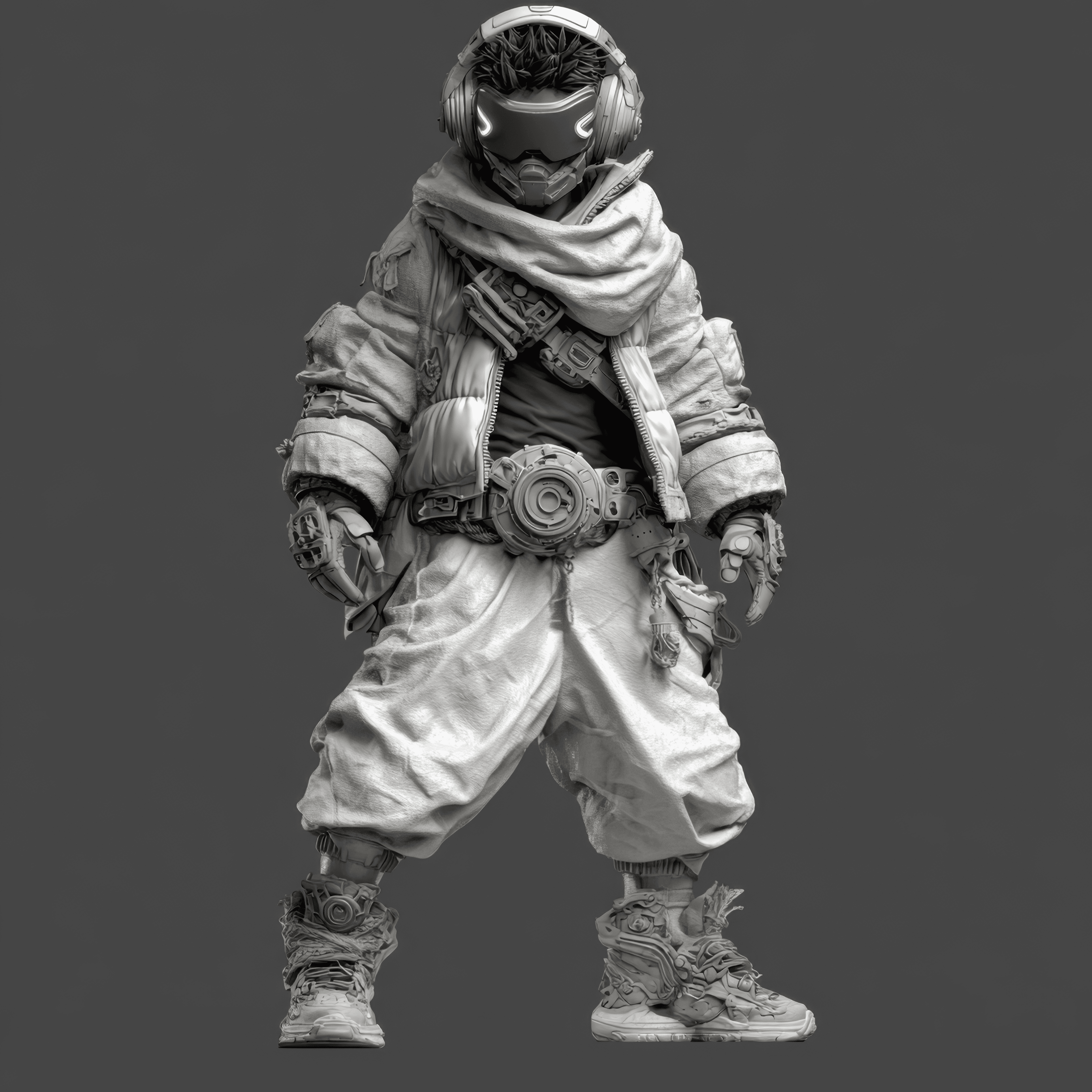 Sable - Overclock 3d model