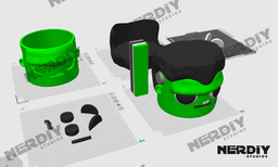 Frankenstein Candy Bowl 3d model