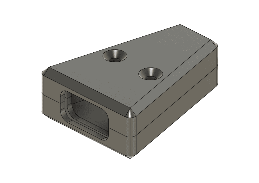 DB9 Banana Plug Adapter 3d model