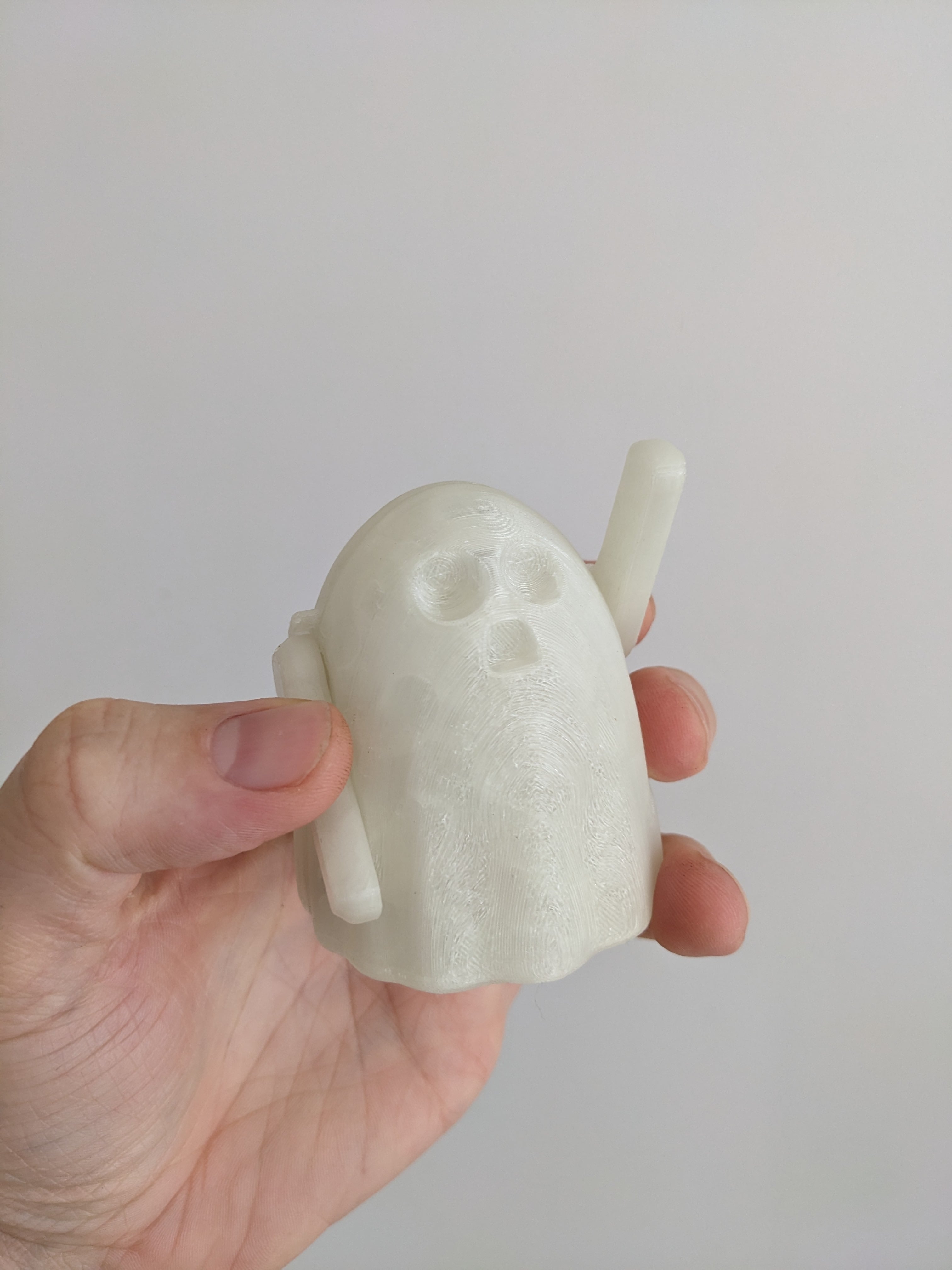 Springy Arm Ghost - Elastic Band Kit 3d model