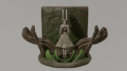 Fairy Book Holder 3d model