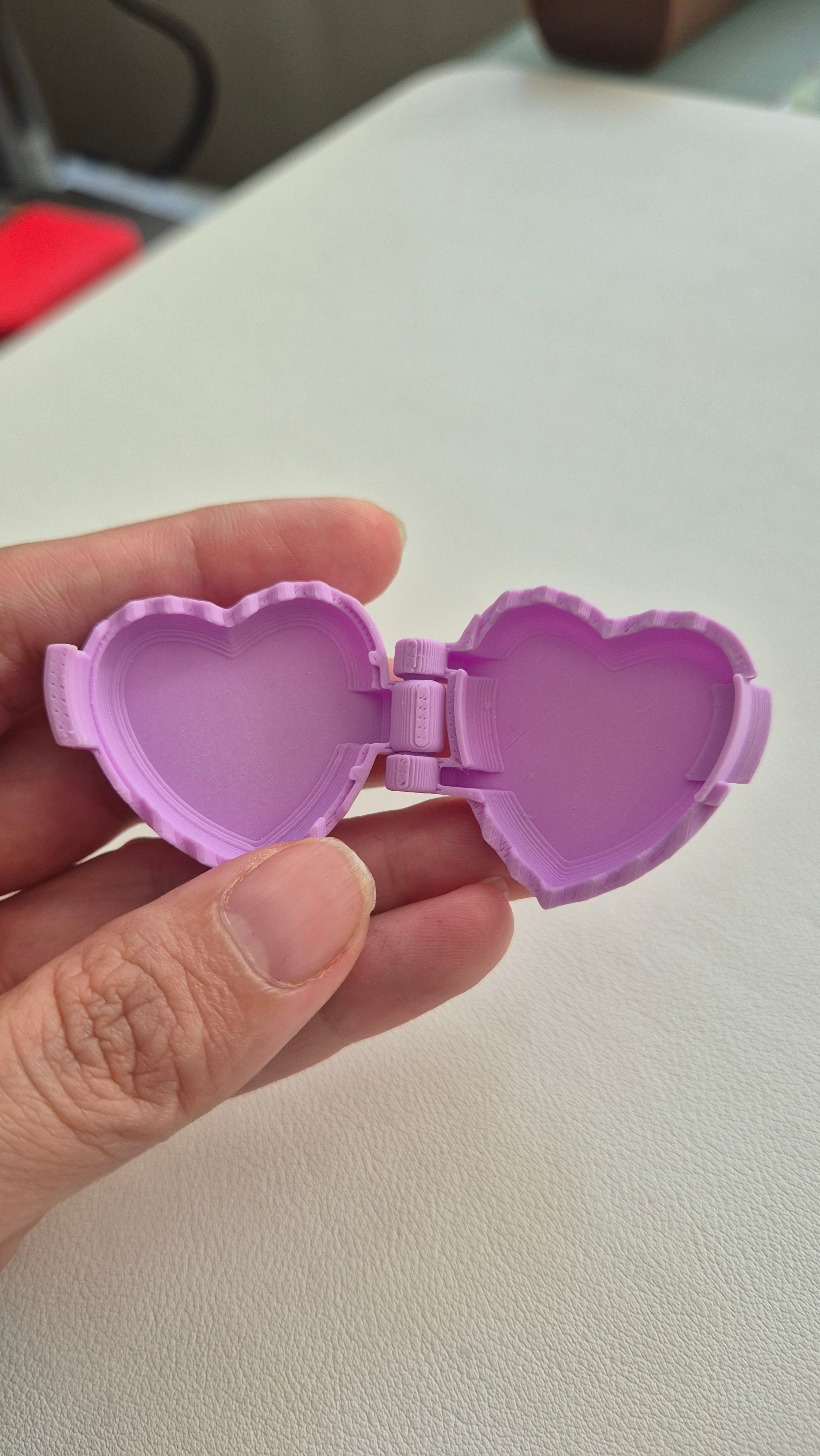 Heart Bag Clip 3d model