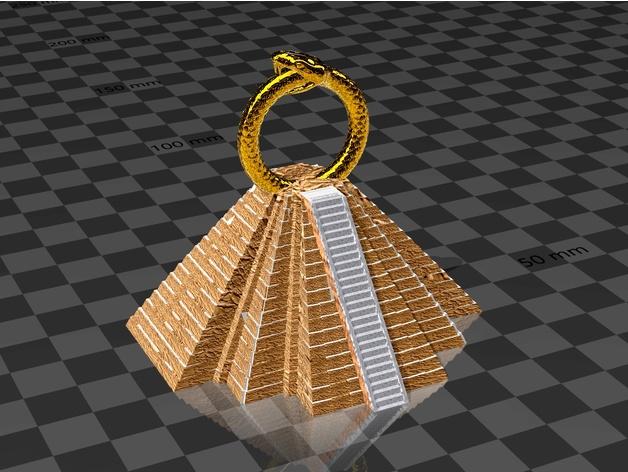 pyramid snakering 3d model