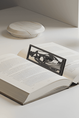 Antique Bookmark, Gift Idea 3d model