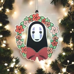 No Face Wreath 3d model