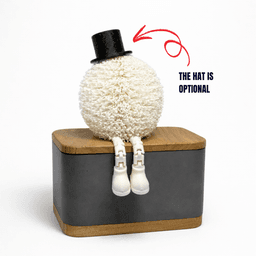 SNOWBALL BUDDY (NO SUPPORTS - PRINT IN PLACE) / CHRISTMAS DECOR 3d model