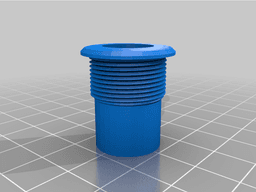 Working panel mount momentary switch free 3D print model 3d model