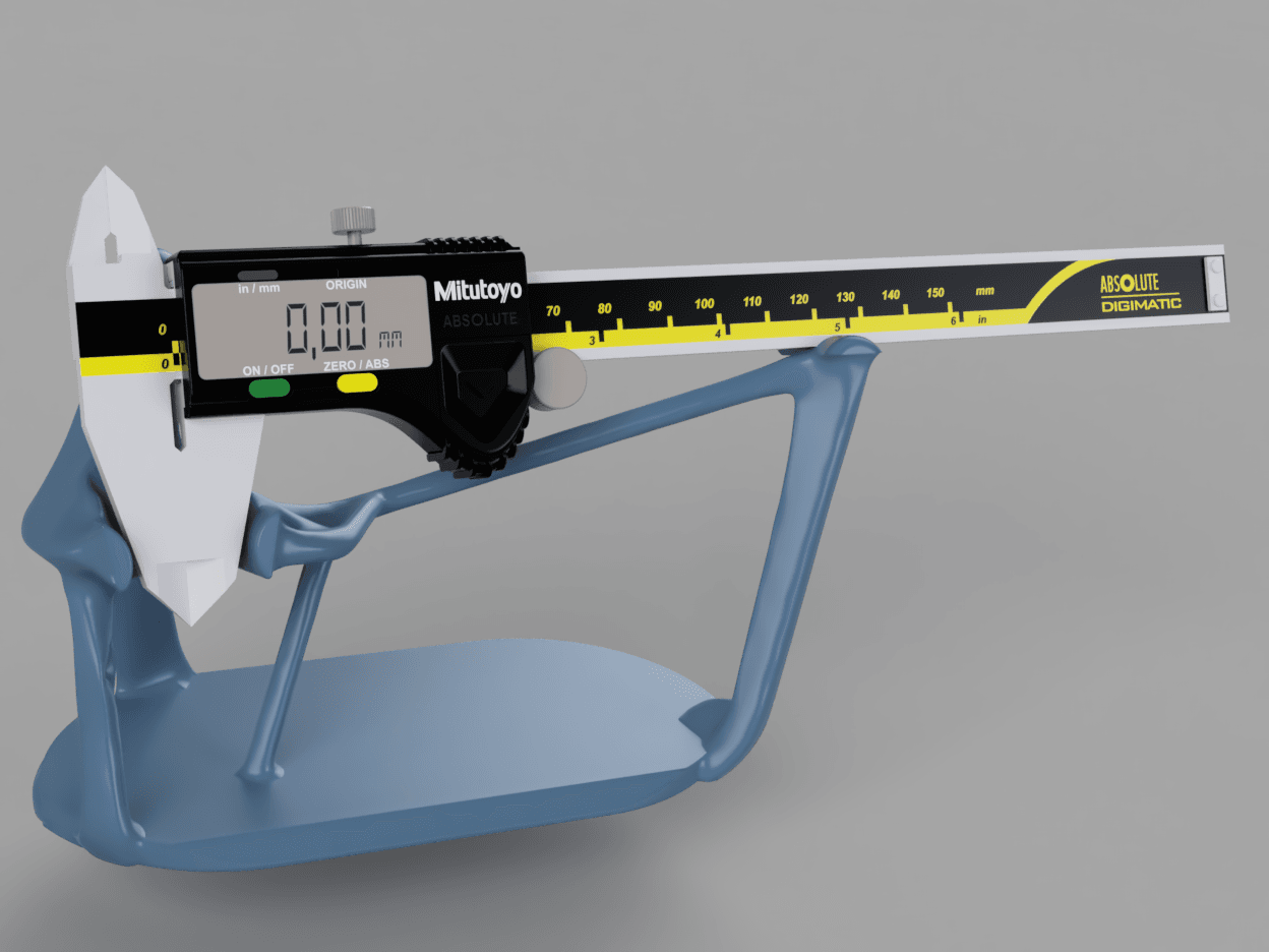 GD_Caliper Stand 8in 3d model