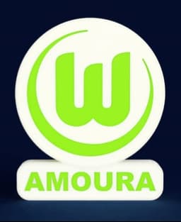 Wolfsburg F.C. Sign - LED Strip Compatible 3d model