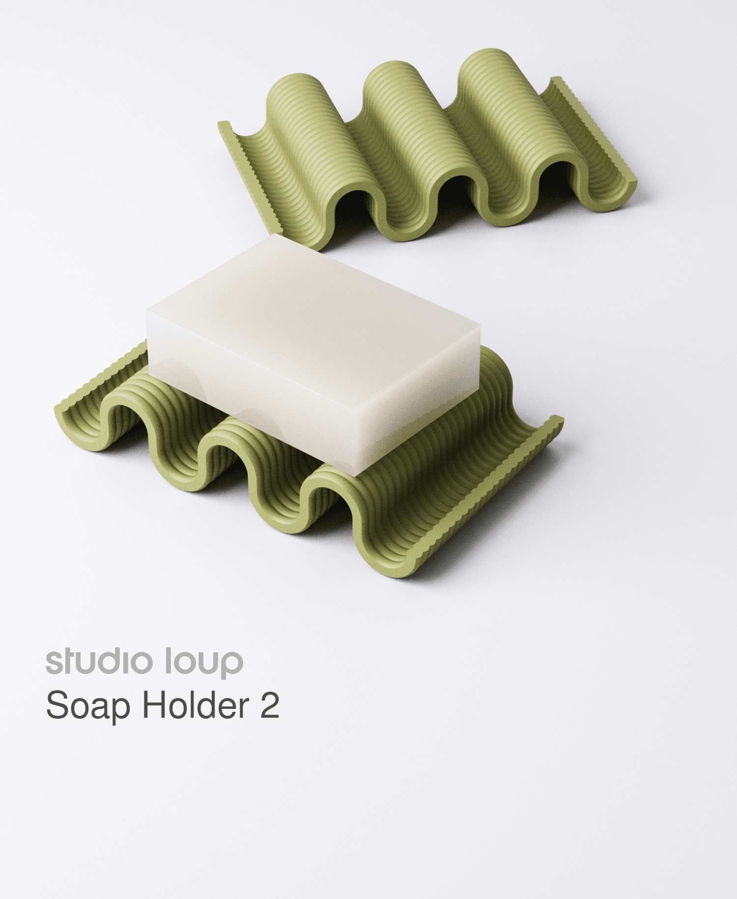 Soap Holder 2 3d model