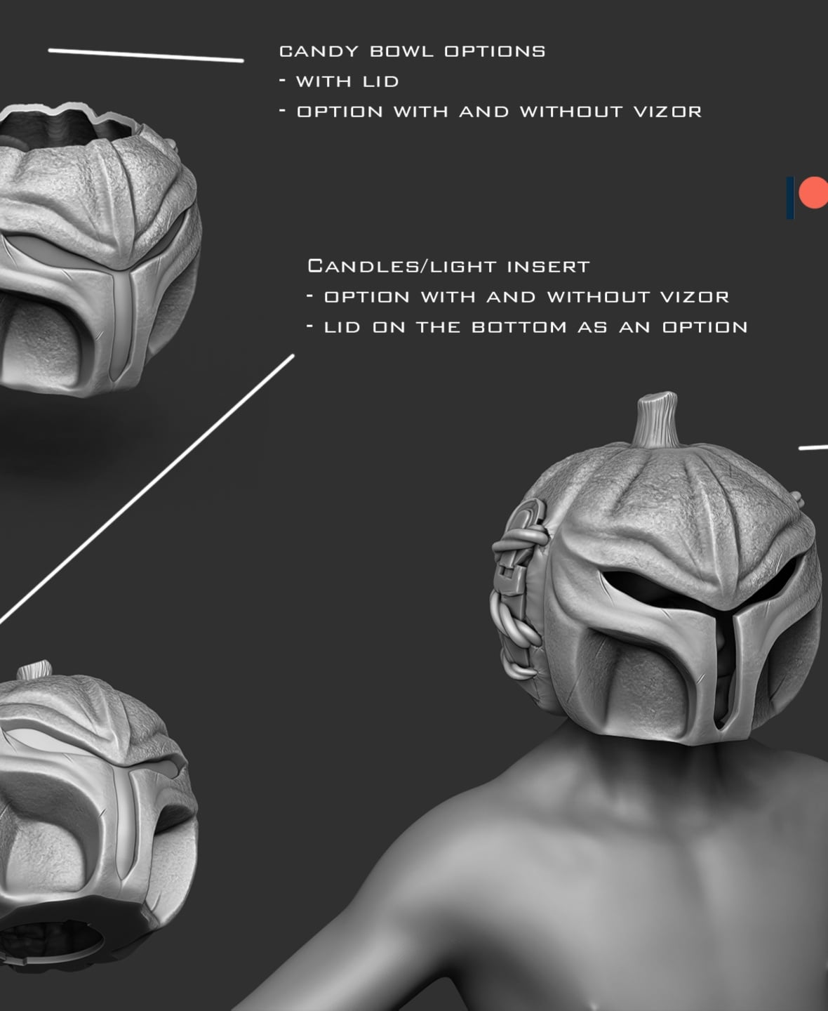 Pumpkin O'Lorian 3d model
