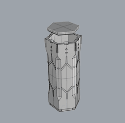 Helldivers 2 high quality booster model - solid, screw bottom or top lid! 3d model