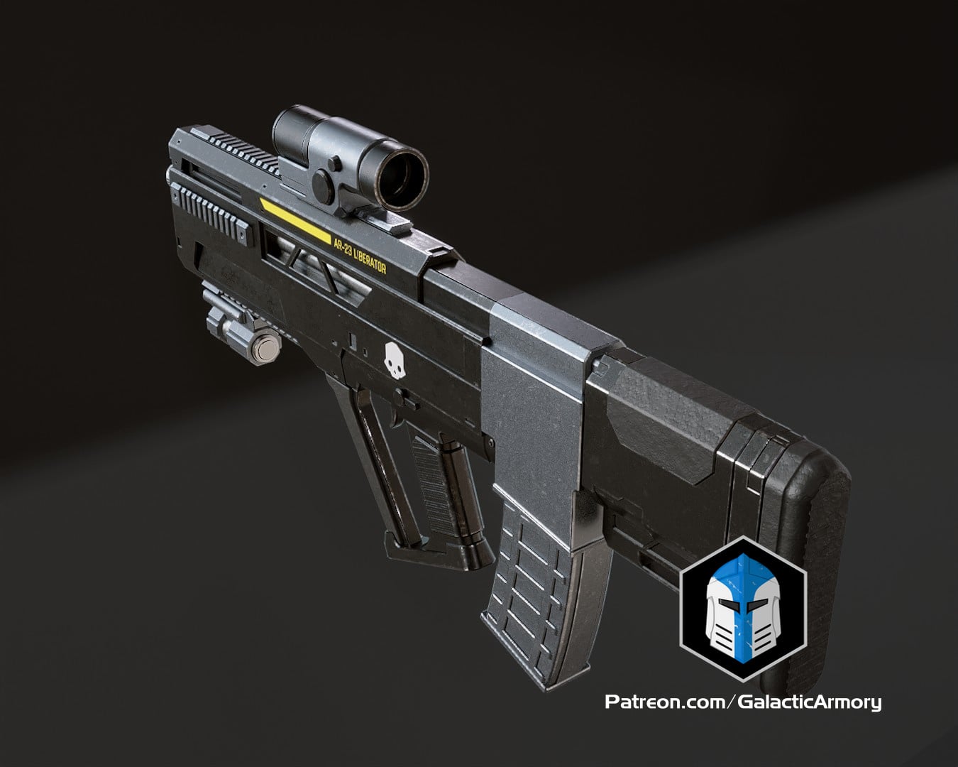 HD2 Liberator - Pro Version - 3D Print Files 3d model