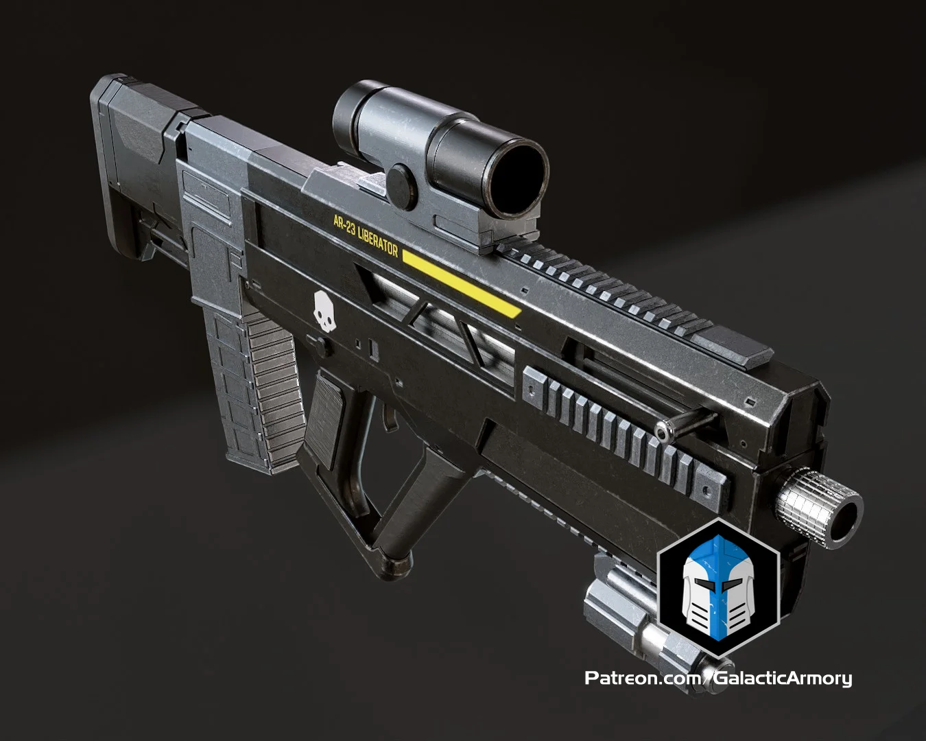 HD2 Liberator - Pro Version - 3D Print Files 3d model