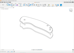 Knife handle prototypes 3d model