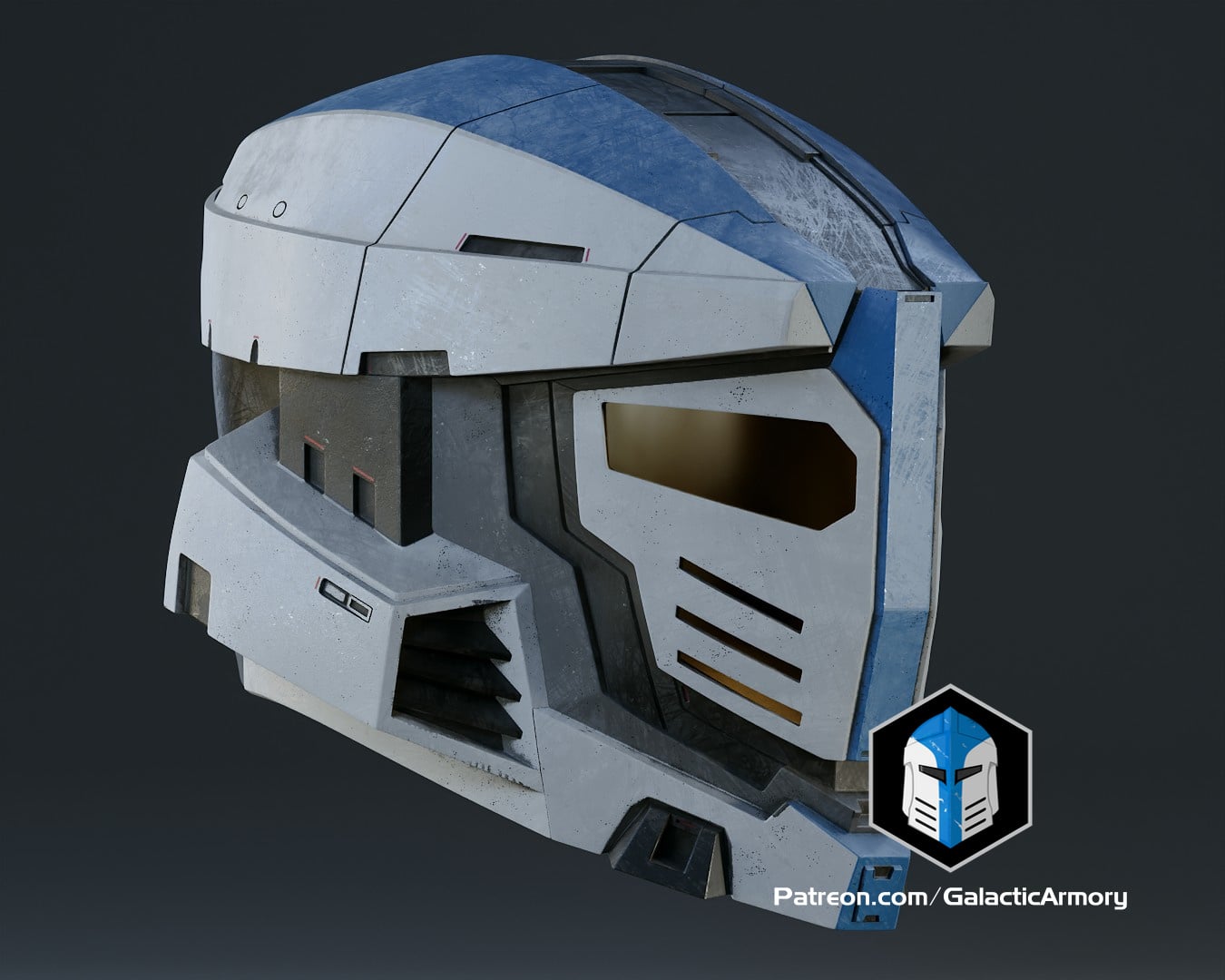Galactic Armory Spartan Helmet 3d model