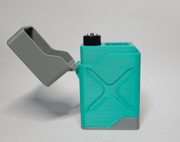 Chunky Clipper & Cigarettes Case 3d model