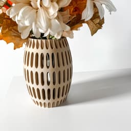 The Havas Vase, Modern and Unique Home Decor for Dried and Preserved Flower Arrangement | STL Fil 3d model