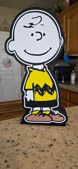 Charlie brown lightbox 3d model
