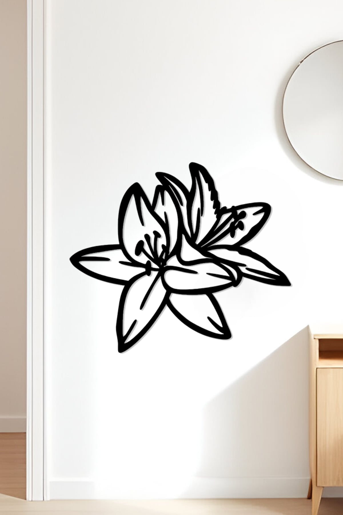 Orchid Wall Art, Wall Decor, Home Decor 3d model
