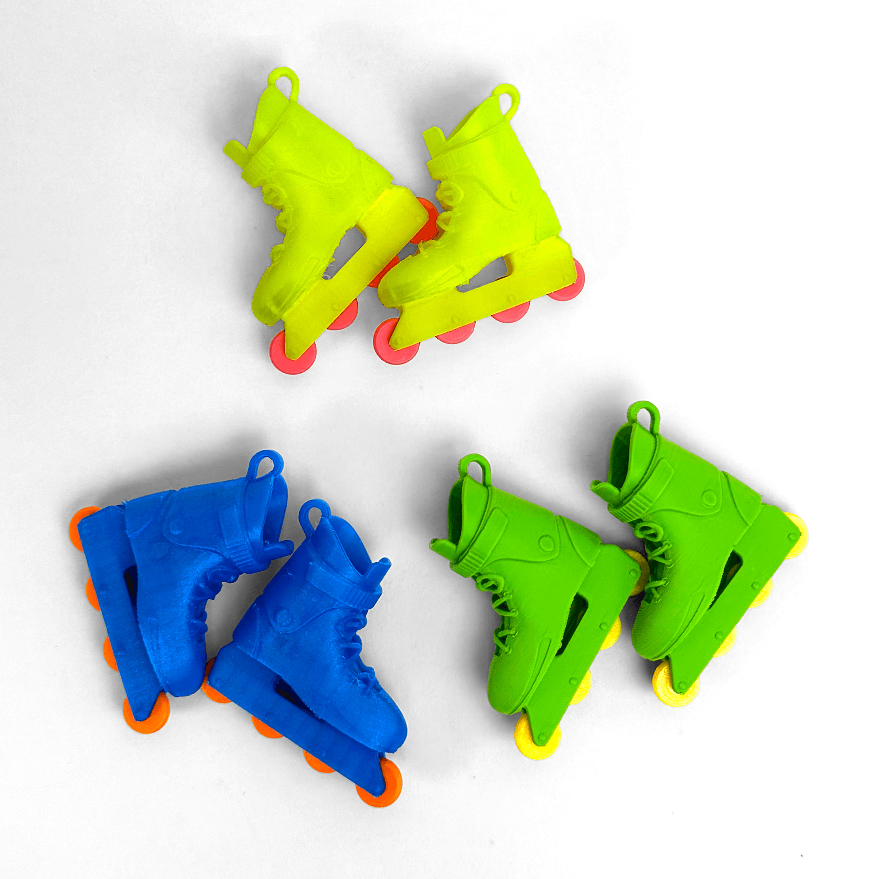 Barbie Inspired Inline Finger Skates 3d model