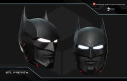 Custom Bat cowl 3d model