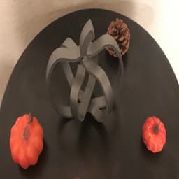Fall/Halloween Spinning Pumpkin Decoration 3d model