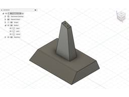 Scout Pinewood Derby Car Trophy 3d model