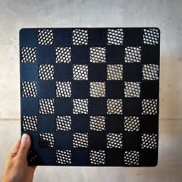 minimalistic chess board 3d model