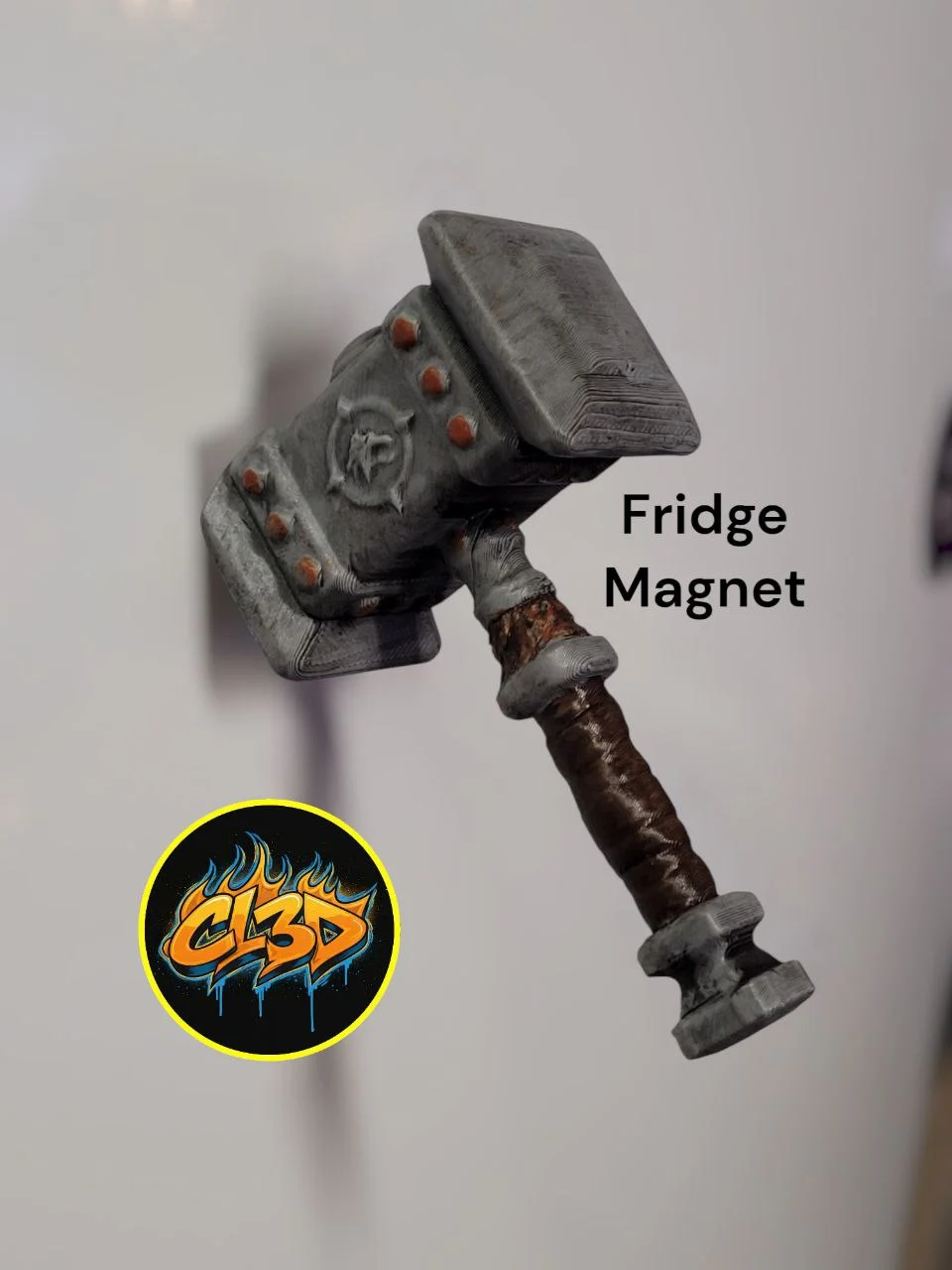 WoW Doomhammer Fridge Magnet 3d model
