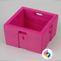 Key_Lock_Ribbon_Gift_Box 3d model