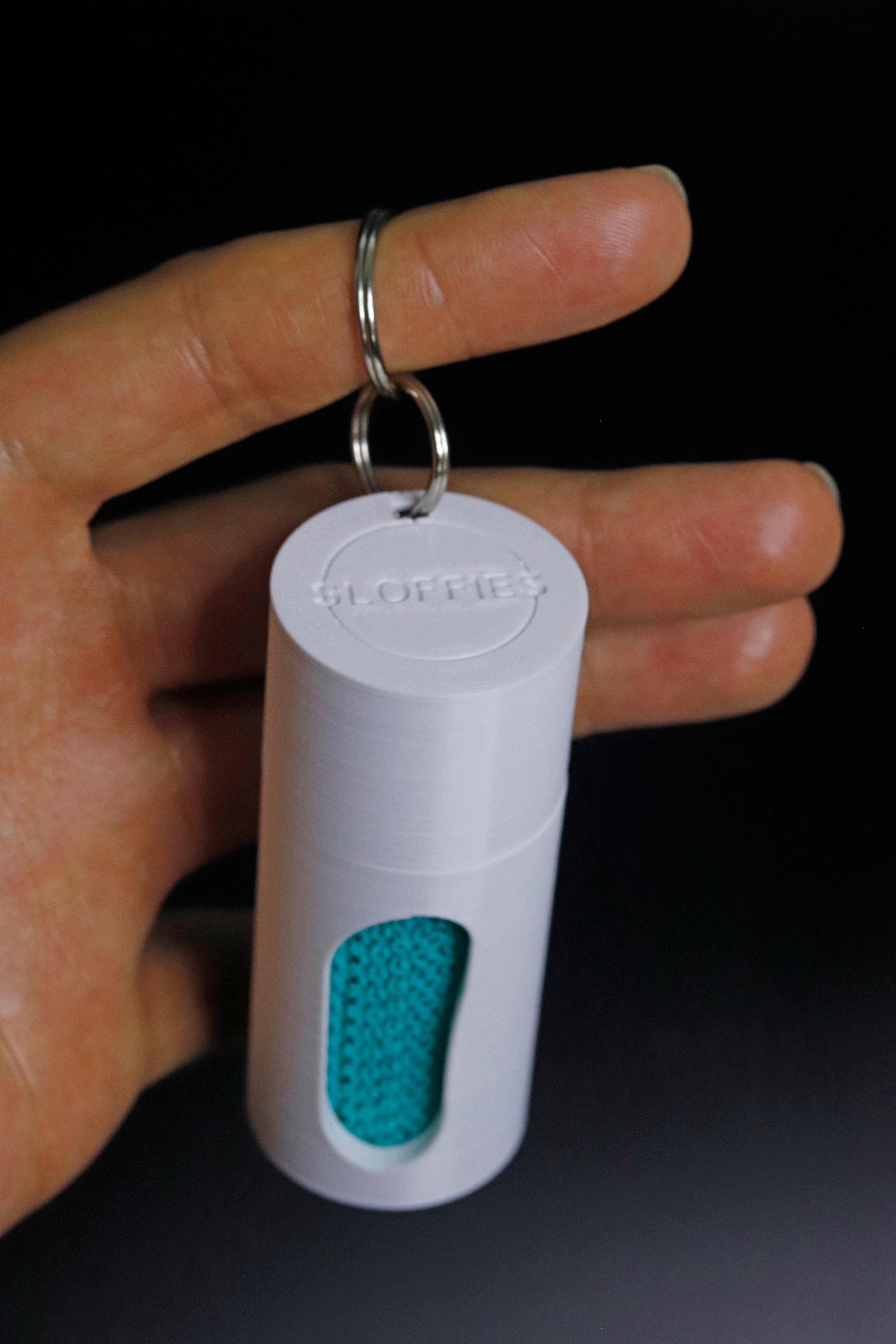 Sloffies Packaging Keychain 3d model