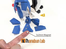 Low Poly Penguin Magnet Puzzle (No supports, no AMS) 3d model