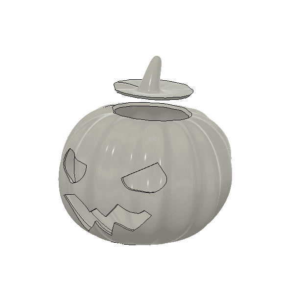 pumpkin lid.obj 3d model