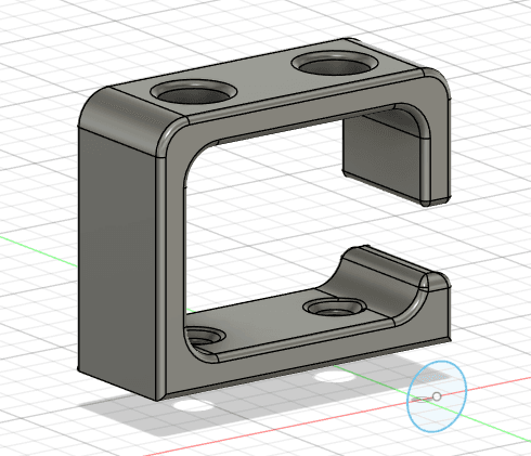 Screw Cable Hook 3d model