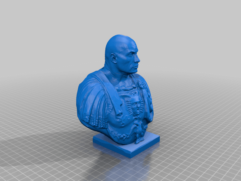 Rockus Caesar Pen/Pencil Holder 3d model