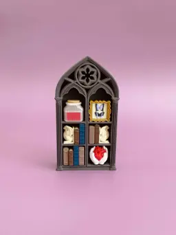 Gothic Library No.1 Multi and Single Clicker Keychain Fidget Toy Bundle 3d model
