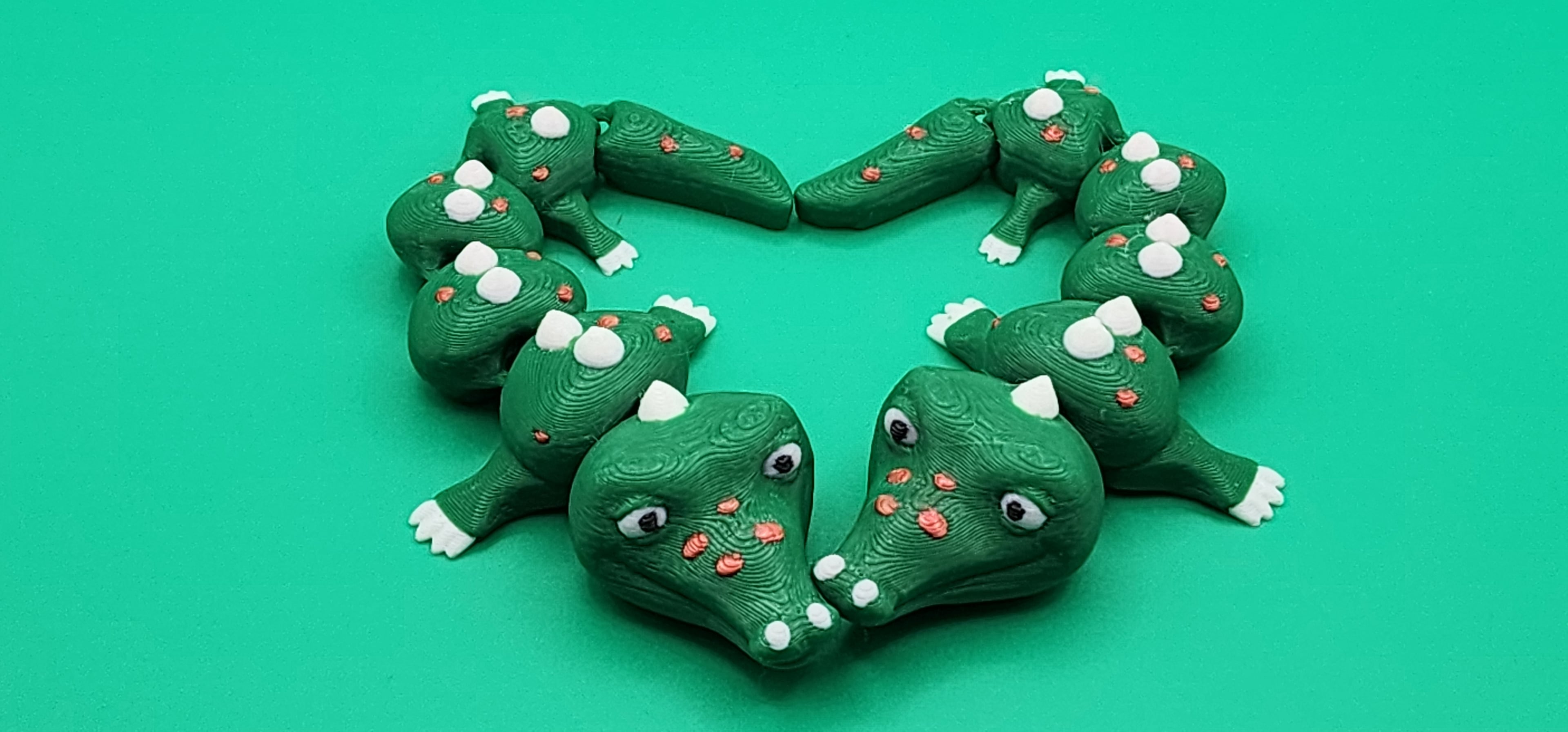 Articulated Alligator - Fred 3d model