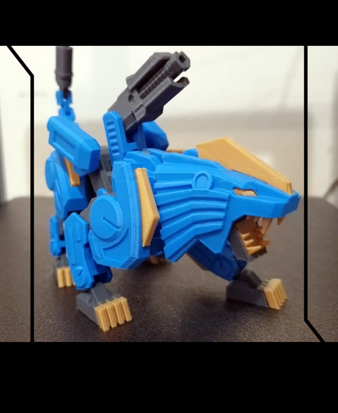 BattleMech Zodiarks - Leo 3d model