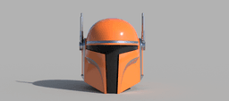 The Specialist: Custom made Mandalorian Helmet STL File (3D Print File) 3d model