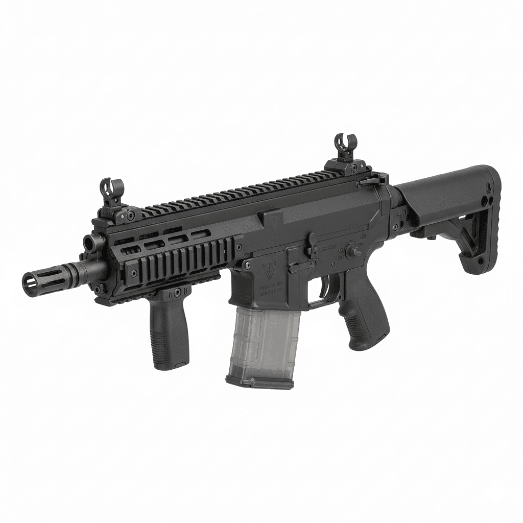 Gun FN SCAR SC Compact Weapon System 3d model