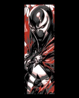 Fan Art Hueforge Designed Bookmarks of the Comic Character Spawn 3d model