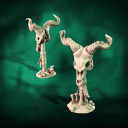 Bone Totems | Horror Scatter Markers 3d model
