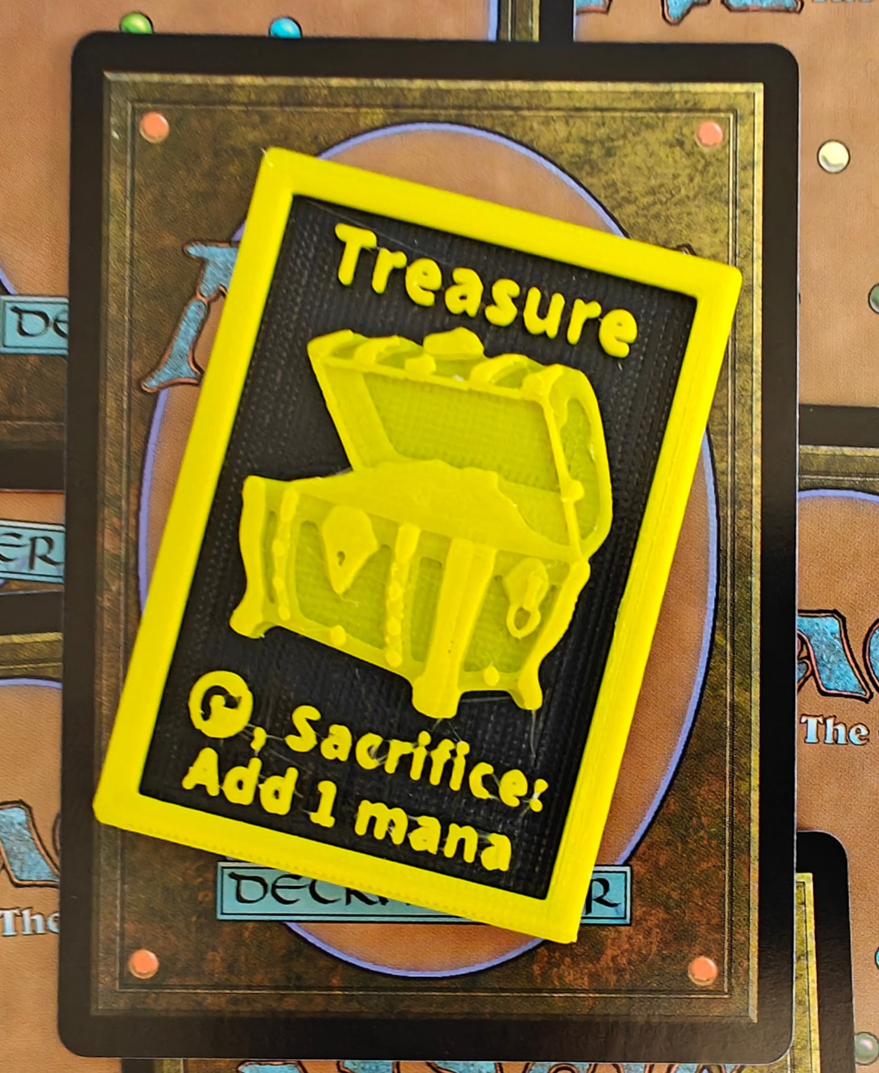 MTG Treasure Token 3d model