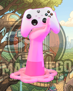 Atom Eve - Invincible - Hands of Power - Controller Stand 3d model